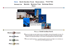 Tablet Screenshot of northcarolinatravel.net